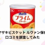 ヤマザキビスケット ルヴァン保存缶｜賞味期限・口コミ・L缶とS缶の違い・選び方を徹底解説【2026年最新版】