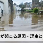 洪水が起こる原因・理由とは?自然・人為・気候変動の要因を地形・気象・都市構造から徹底解説【2026年最新版】