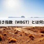 暑さ指数（WBGT）とは何か【2026年版】計算式・気温との違い・熱中症リスクの見方・防災活用法を完全解説