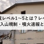 噴火警戒レベル1〜5とは?レベルごとの行動・入山規制・噴火速報との違いを防災士が解説【2026年最新】