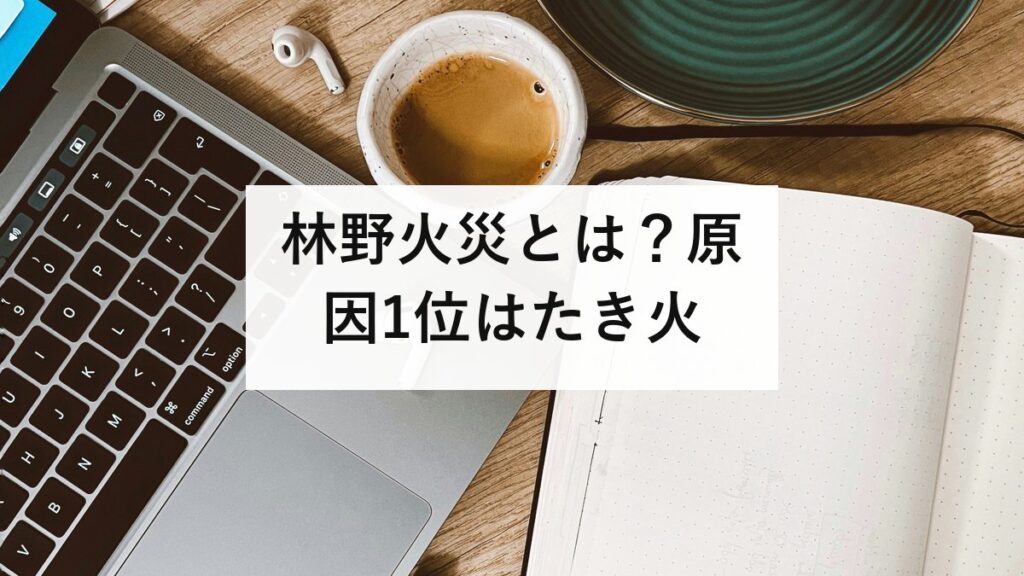 林野火災とは？原因1位はたき火｜乾燥注意報・実効湿度・飛び火の仕組みを防災士が解説【2026年最新】