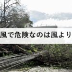 台風で危険なのは風より水｜伊勢湾台風の死者5098人と高潮3.55m、吸い上げ効果と吹き寄せ効果の仕組みを防災士が解説